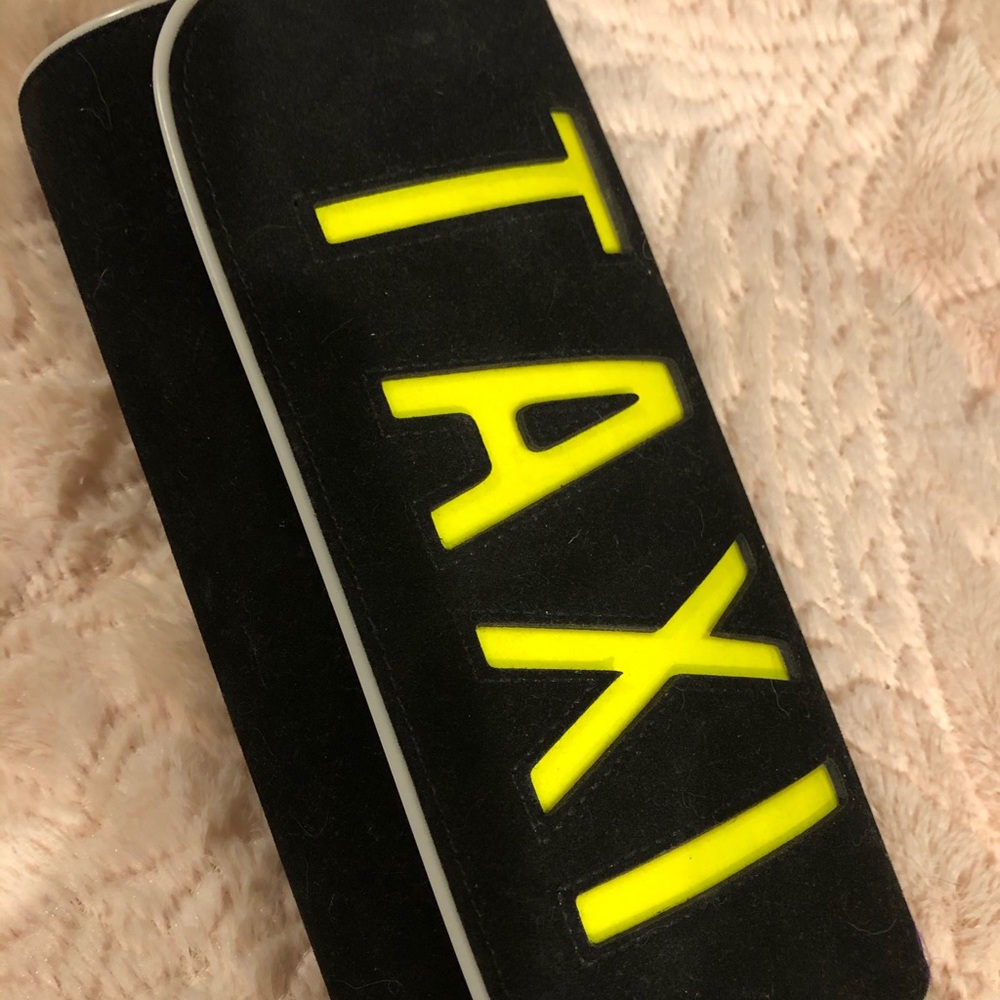 Taxi LIGHT Up purse or glitter light up purse from New York fashion week!